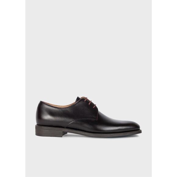 Brand new $300 Paul Smith Men's Bayard Leather Shoes Dark Brown US 13 UK 12